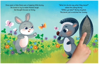 Funny Bunny - Children's Touch and Feel Storybook - Sensory Board Book