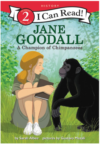 Jane Goodall: A Champion of Chimpanzees (I Can Read Level 2) Paperback