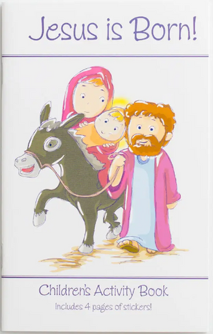 Jesus Is Born! - Children's Activity Book